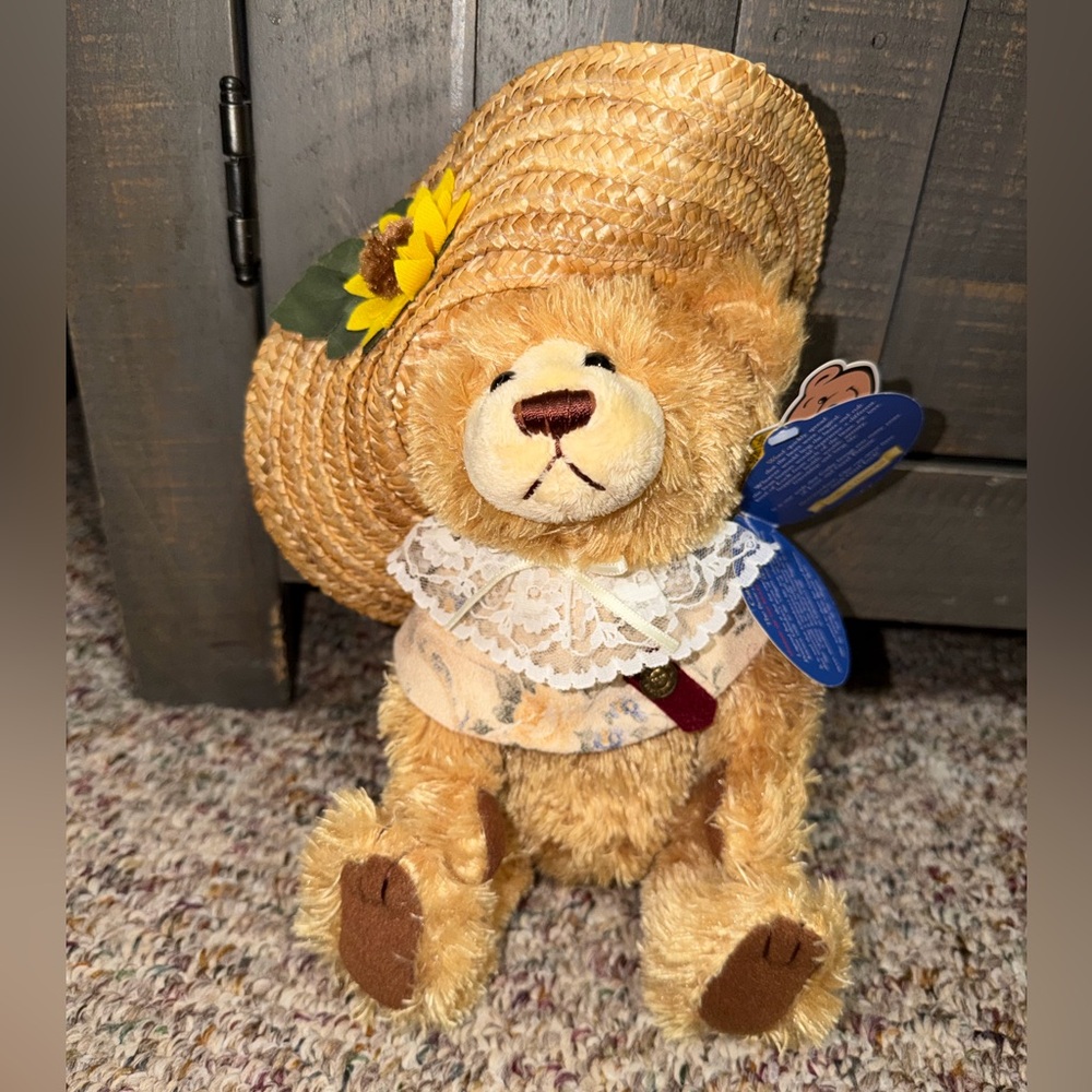 NWT Brass Button Bears Teddy bear legendary collection Cathy‎ jointed plush toy